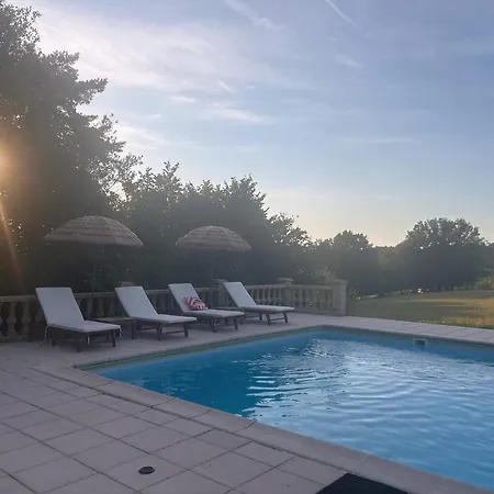 Сasa de vacaciones Le Bonheur Lot 6p Avec Piscine Pres De Rocamadour Et Sarlat *